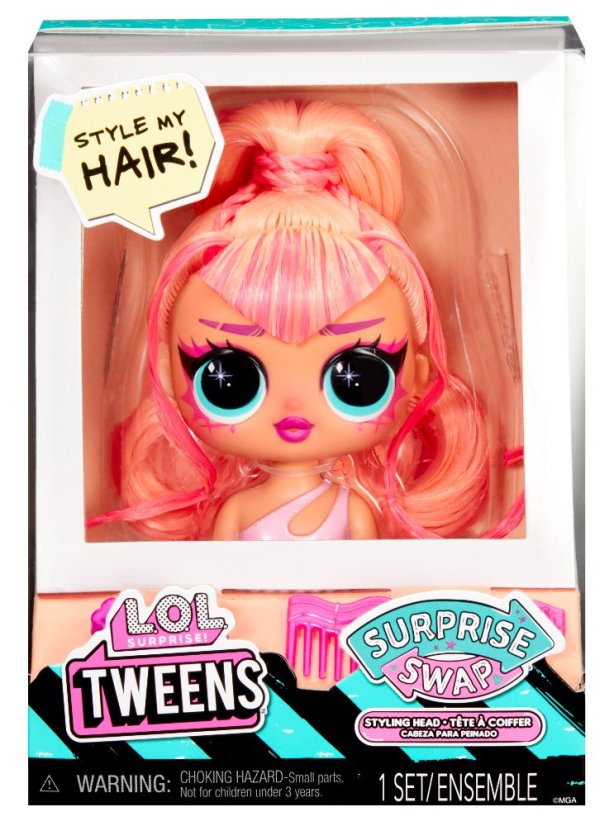 L.O.L. Surprise! Swap Mini Tweens česacia hlava