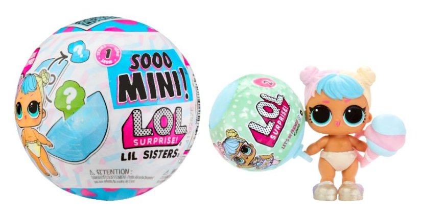 L.O.L. Surprise!  Sooo Mini! Sestrička s drdolčekmi
