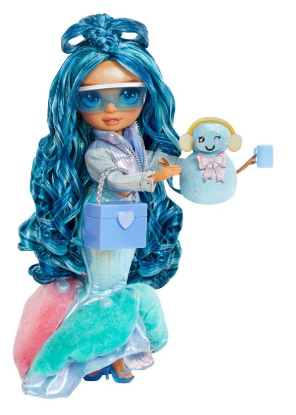 Rainbow High Zimná fashion bábika - Skyler (Blue)