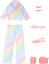 Rainbow High Fashion set Pyžamová party - oblečok
