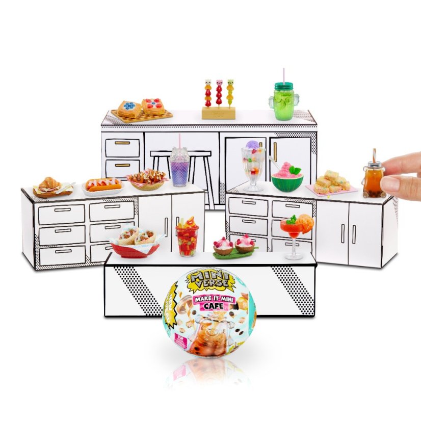 MGA's Miniverse - Mini Food Kaviareň séria 4