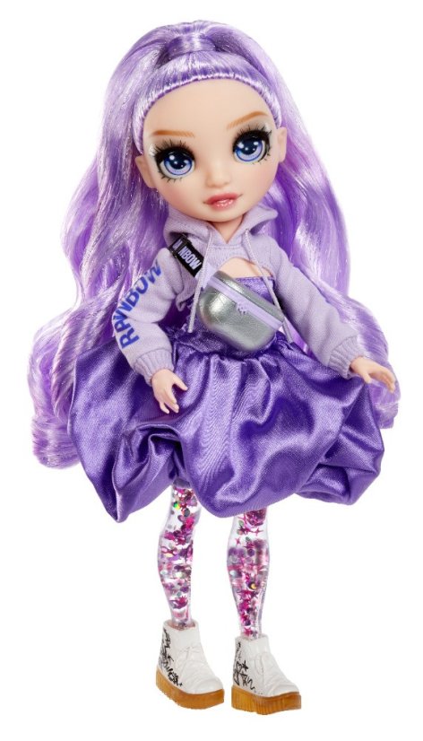 Rainbow High Sparkle & Shine Fashion panenka - Viola (Lila)