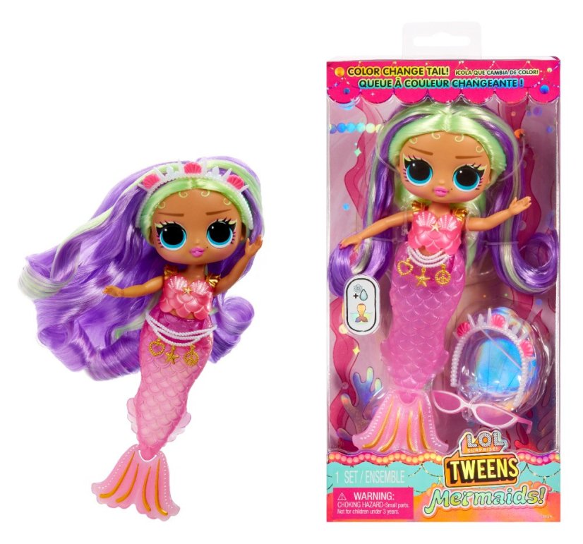 L.O.L. Surprise! Morské panny Tweens - Cleo Cove
