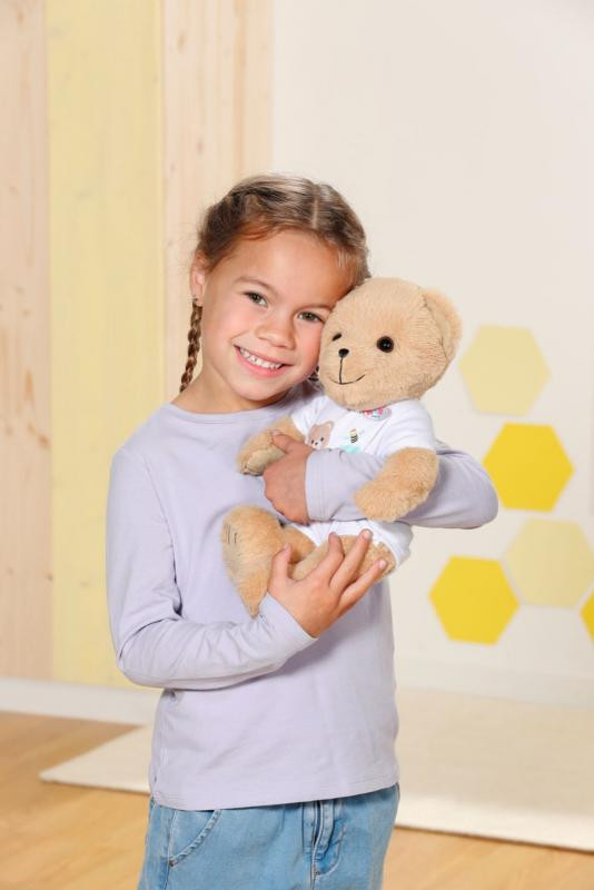 Baby born Medvedík - biele oblečenie