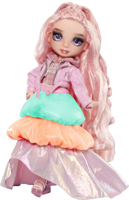 Rainbow High Zimná fashion bábika - Bella (Pink)
