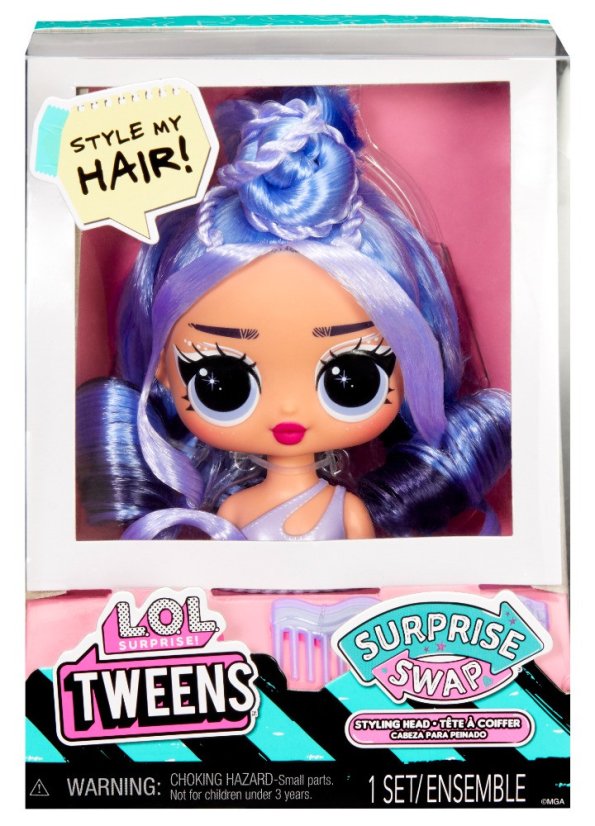 L.O.L. Surprise! Swap Mini Tweens česacia hlava