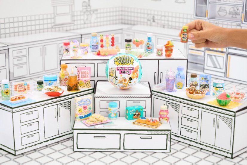 MGA's Miniverse - Mini Food Kaviareň séria 4