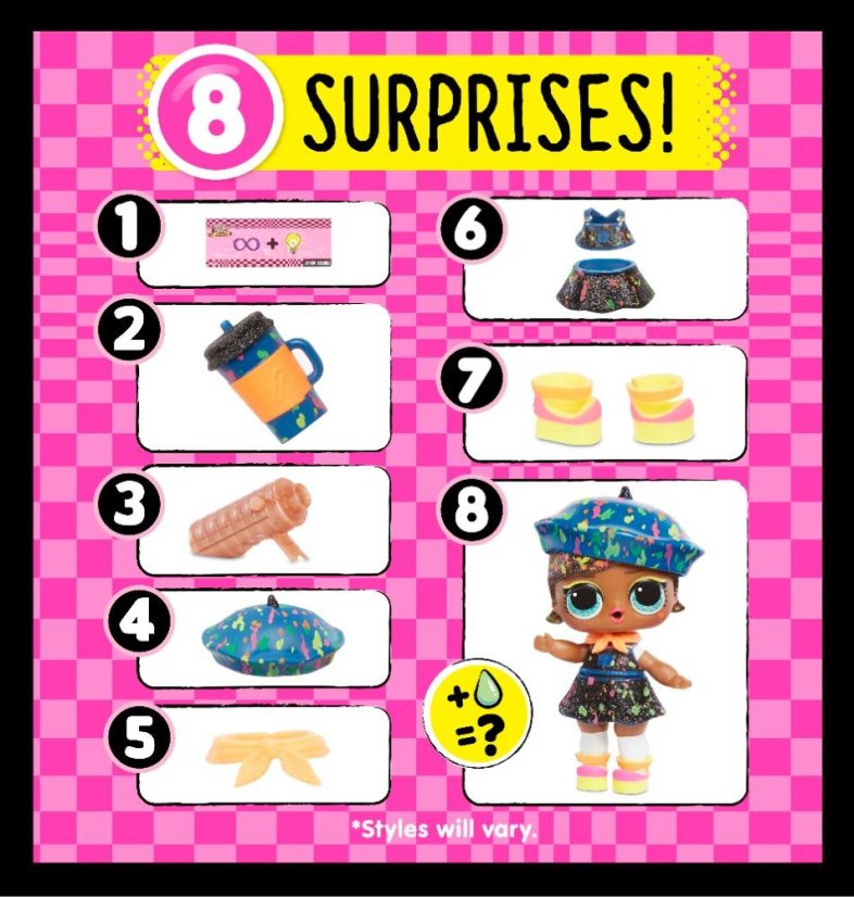 L.O.L. Surprise! Neónová trblietavá bábika