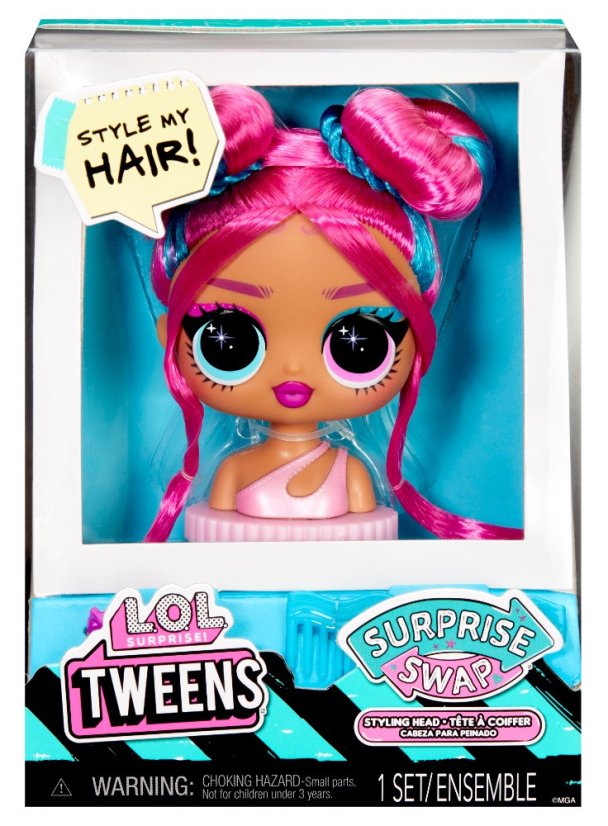 L.O.L. Surprise! Swap Mini Tweens česacia hlava