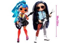 L.O.L. Surprise! OMG Remix Veľké sestry Punk Grrrl a Rocker Boi