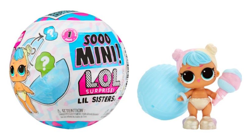 L.O.L. Surprise!  Sooo Mini! Sestrička s drdolčekmi