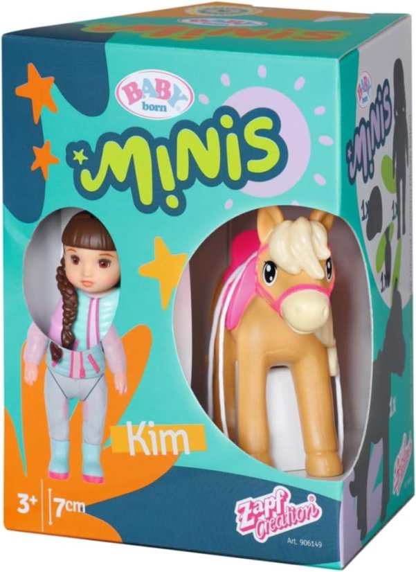 BABY born Minis Sada s koníkom a bábikou