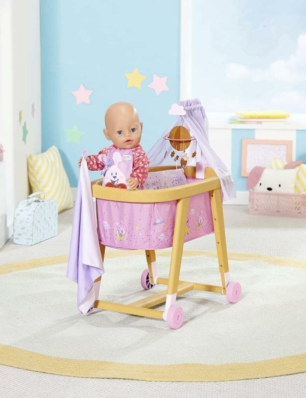 Baby born Postieľka na kolieskach