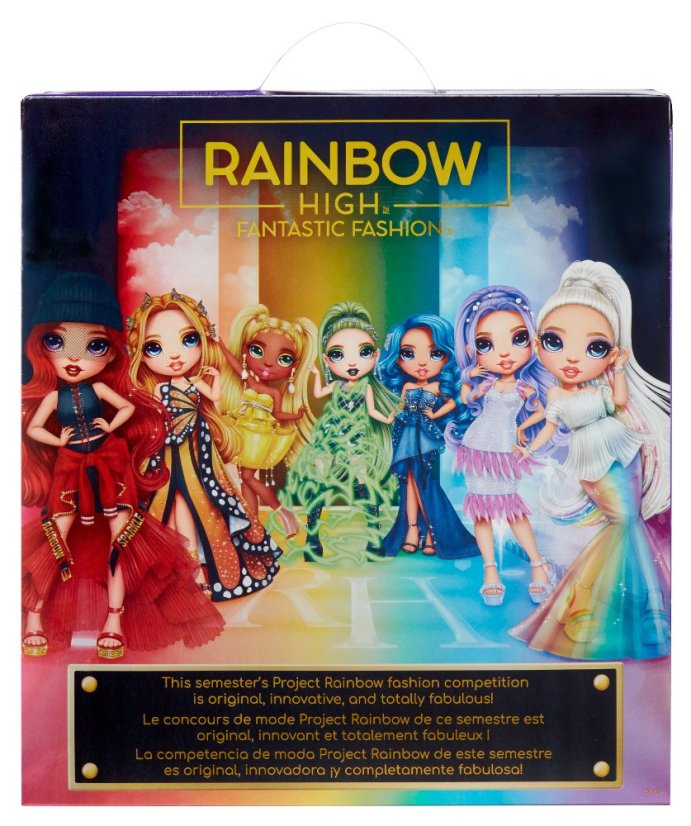 Rainbow High Fantastic fashion bábika Violet Willow