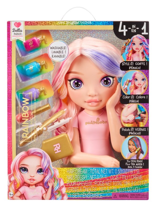 Rainbow High Česacia hlava