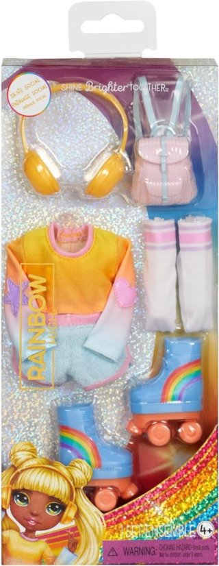 Rainbow High Fashion set Korčuľovanie - oblečok