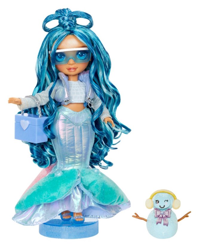 Rainbow High Zimná fashion bábika - Skyler (Blue)