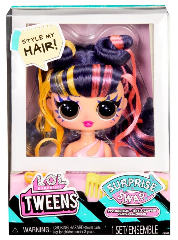 L.O.L. Surprise! Swap Mini Tweens česacia hlava