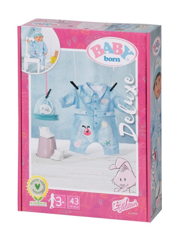 BABY born Džínsový overal Deluxe, 43 cm