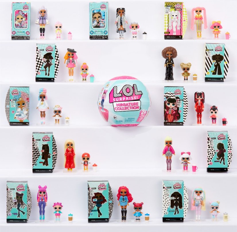 L.O.L. Surprise!  Mini OMG segra s bábikou