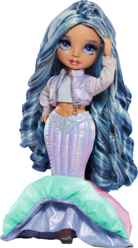Rainbow High Zimná fashion bábika - Skyler (Blue)