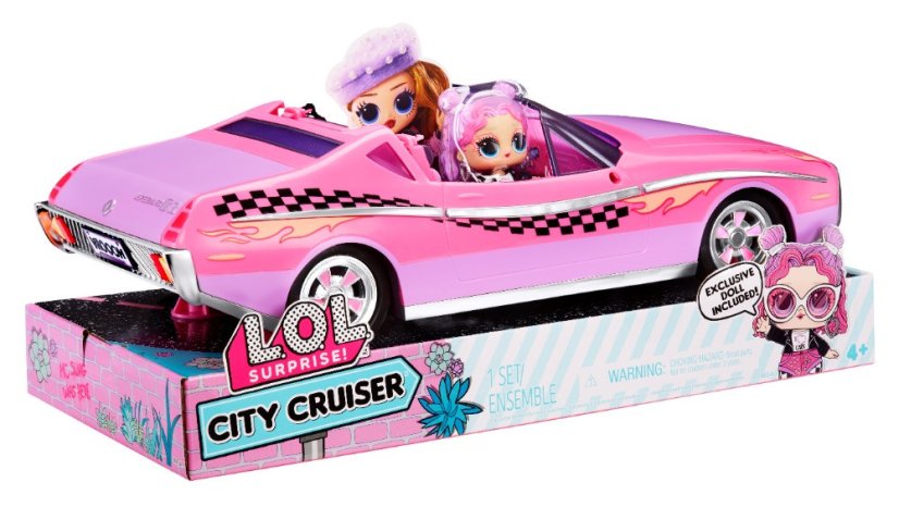 L.O.L. Surprise! Kabriolet ružový