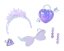 Rainbow High Creative Crystals bábika - Violet Willow