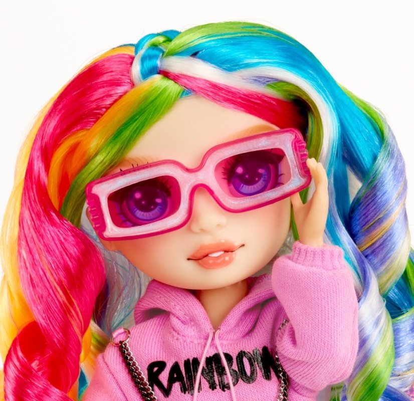 Rainbow High Creative Crystals bábika - Amaya Raine