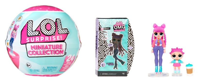 L.O.L. Surprise!  Mini OMG segra s bábikou