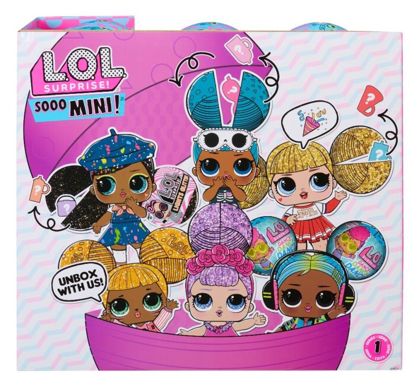 L.O.L. Surprise!  Sooo Mini! Bábika s drdolčekmi