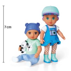 BABY born Minis Sada 2 bábik, Becky a Tom