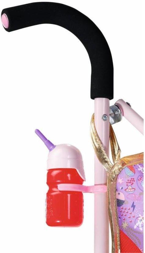 Baby born Deluxe Buggy skladací kočík pre bábiky s blikajúcimi kolieskami