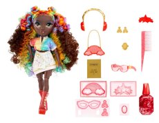 Rainbow High Creative Crystals bábika - Iris Bow