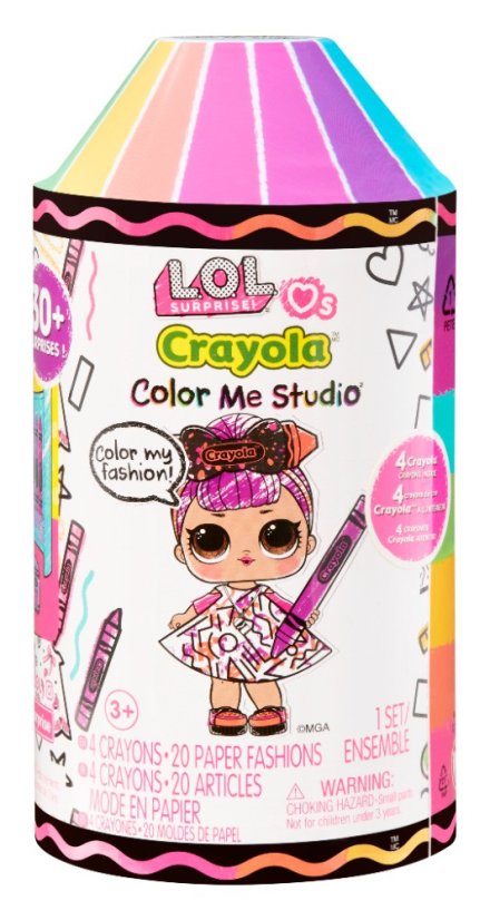 L.O.L. Surprise! Loves CRAYOLA Štúdio s bábikou