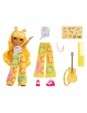 Rainbow High Junior Fashion bábika v rockovej kapele - Sunny