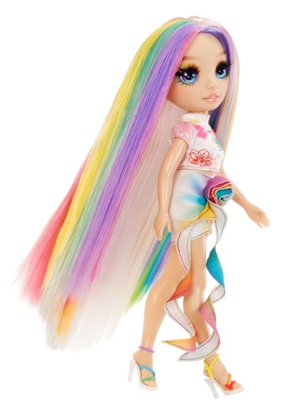 Rainbow High bábika s kriedami na vlasy - Amaya Raine