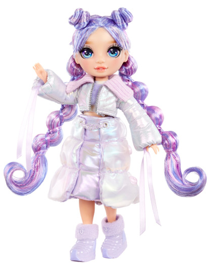 Rainbow High Zimná fashion bábika - Violet (Purple)
