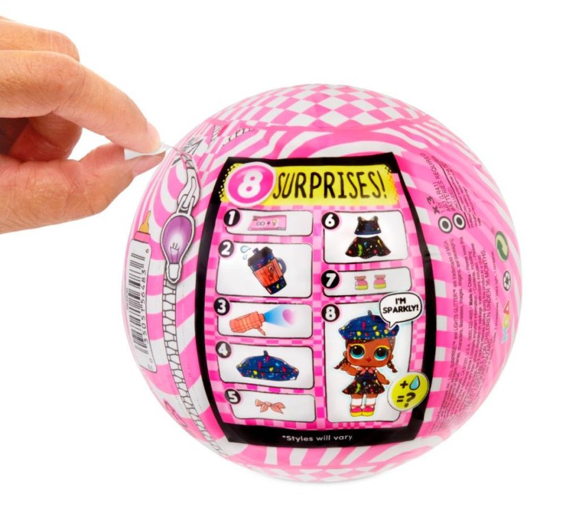 L.O.L. Surprise! Neónová trblietavá bábika