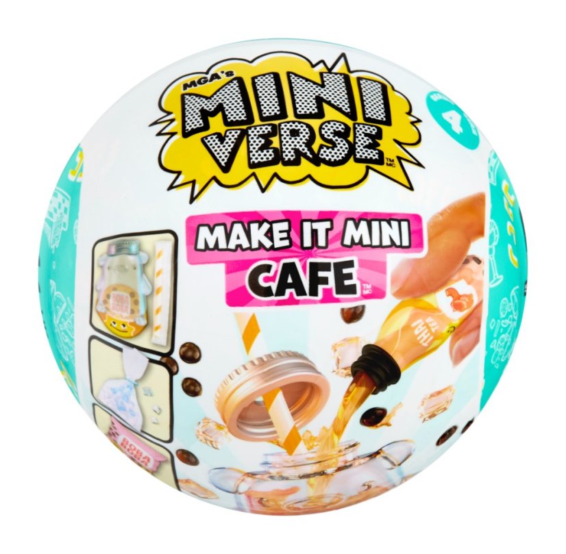 MGA's Miniverse - Mini Food Kaviareň séria 4