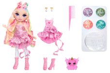 Rainbow High Bábika so slizom a trblietkami - Bella (pink)