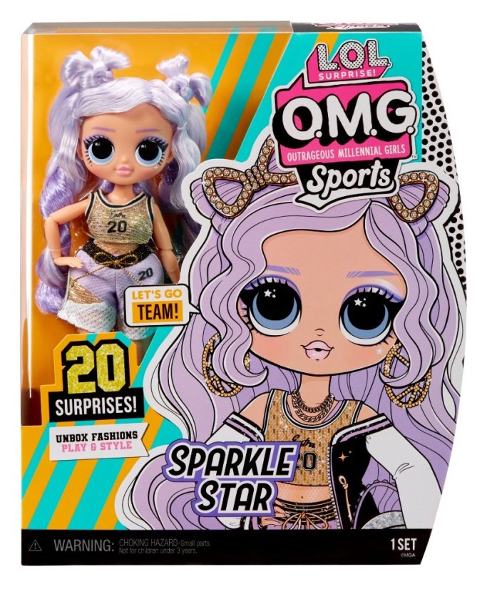 L.O.L. Surprise! OMG Veľká ségra športovkyňa, séria 3 - Sparkle Star