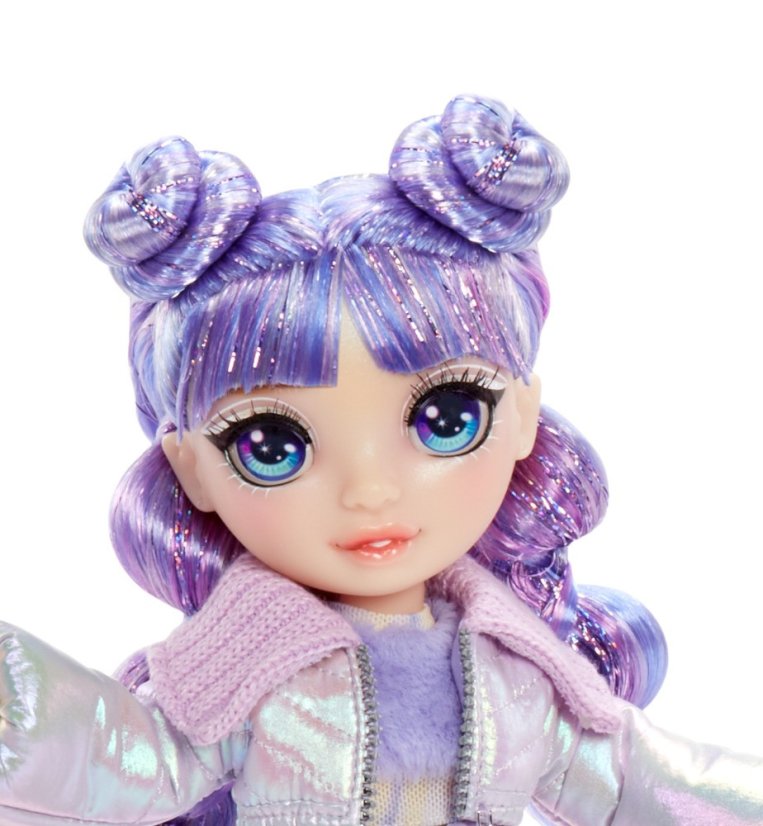 Rainbow High Zimná fashion bábika - Violet (Purple)