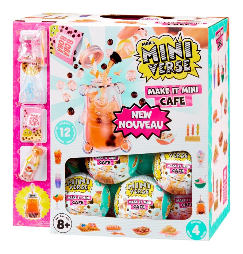MGA's Miniverse - Mini Food Kaviareň séria 4