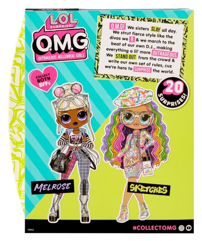 L.O.L. Surprise! OMG Veľká sestra Melrose - séria 6
