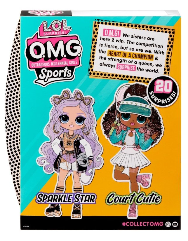 L.O.L. Surprise! OMG Veľká ségra športovkyňa, séria 3 - Sparkle Star