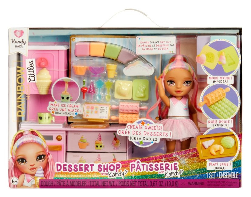 Rainbow High Sada s malou sestričkou – cukráreň
