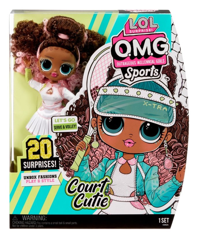 L.O.L. Surprise! OMG Veľká ségra športovkyňa Court Cutie - séria 3