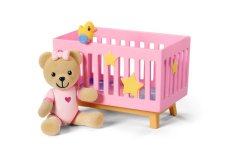 BABY born Minis Sada s medvedíkom a postieľkou