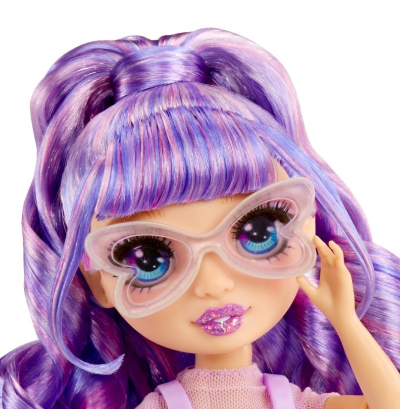 Rainbow High Creative Crystals bábika - Violet Willow