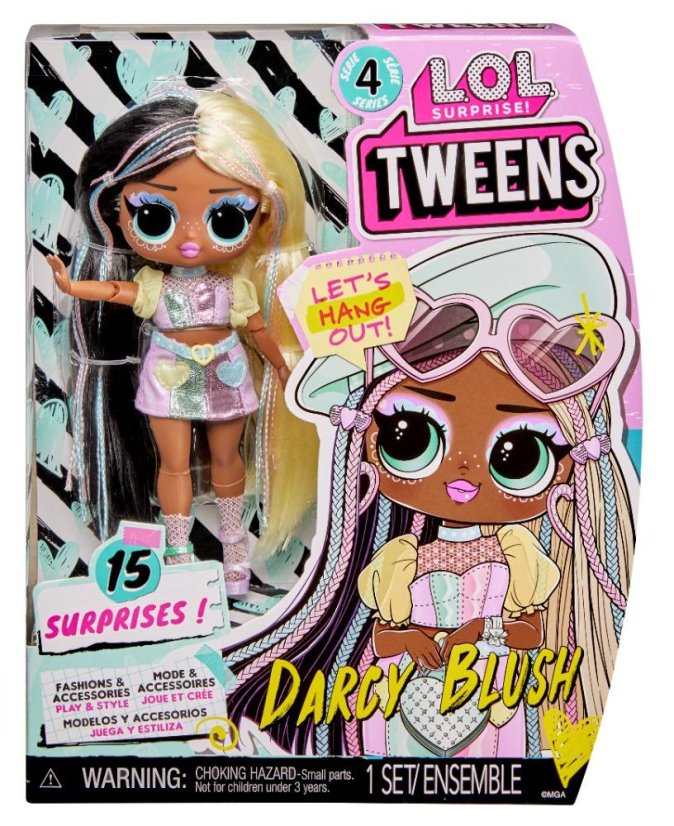 L.O.L. Surprise! Tweens bábika Darcy Blush - séria 4